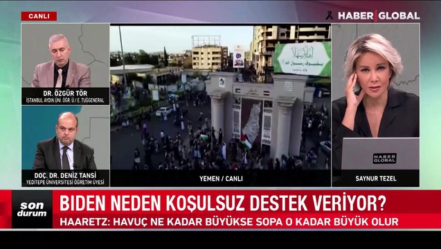 Batı Şeria'da İsrail polisinden biber gazlı müdahale! Haber Global muhabiri Emre Karaca'nın zor anları