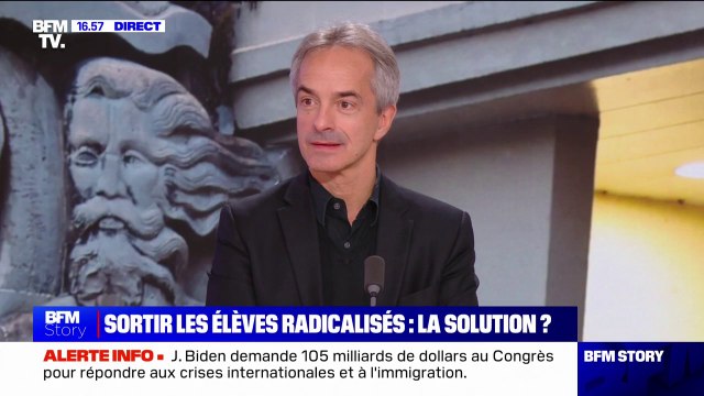 Proposition de Gabriel Attal de sortir les élèves radicalisés de leurs établissements: Est-ce qu'on est pas en train de jouer le jeu des terroristes ? s'interroge Laurent Zameczkowski