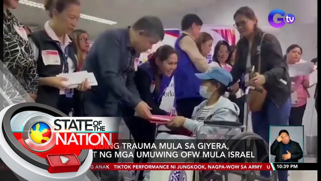 Matinding trauma mula sa giyera, bitbit ng mga umuwing OFW mula Israel | SONA