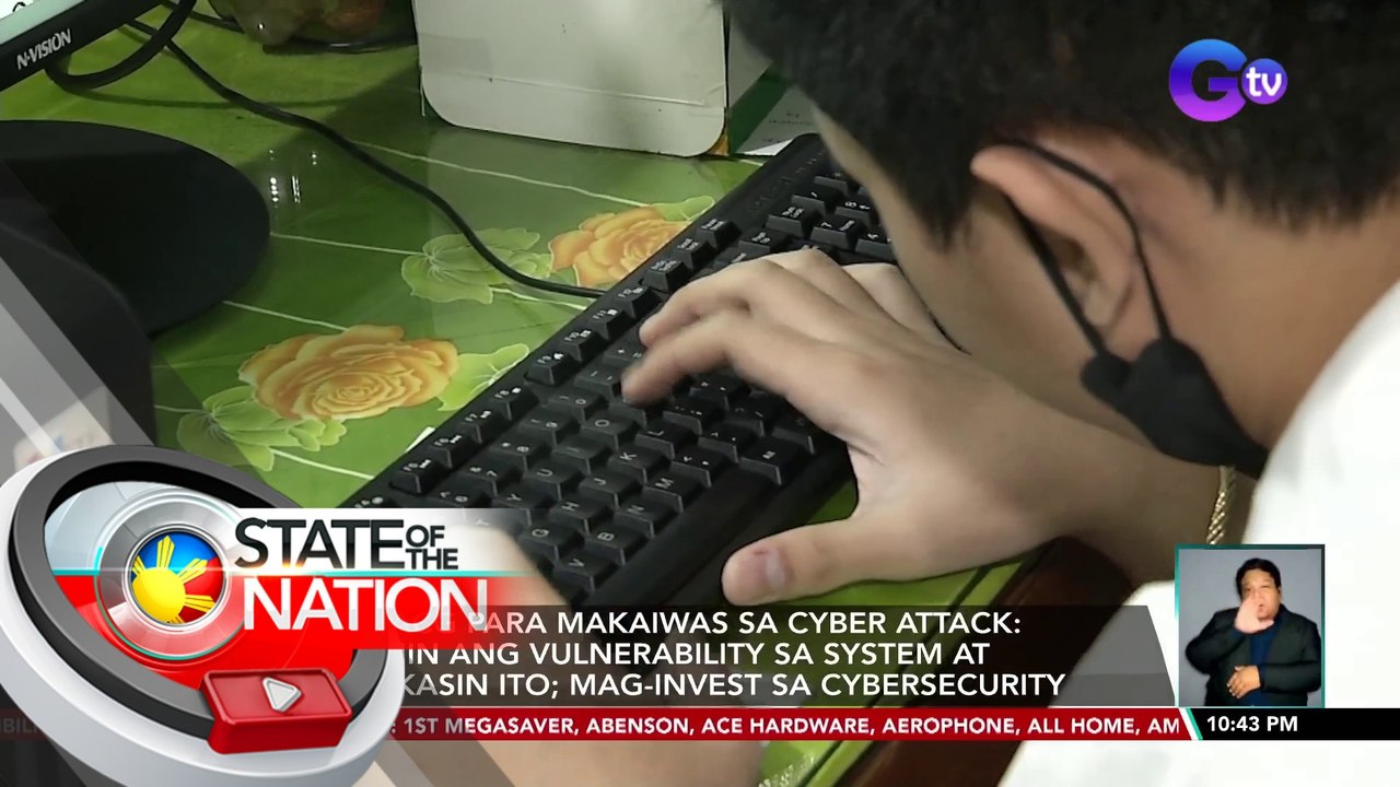 PNP-ACG para makaiwas sa cyber attack: Alamin ang vulnerability sa system at palakasin ito; Mag-invest sa cybersecurity | SONA