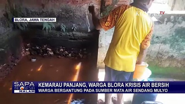 Imbas Kemarau Panjang, Warga Blora Bergantung pada Sumber Mata Air Sendang Mulyo