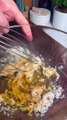 PÂTES À L’AIL NOIR  #pasta #pate #ail #blackgarlic #garlic #pates #noodles #egg #recette #recipe #recipes #cuisine #technique #chef