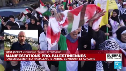 Liban : plusieurs rassemblements pro-palestiniens organisés dans le pays