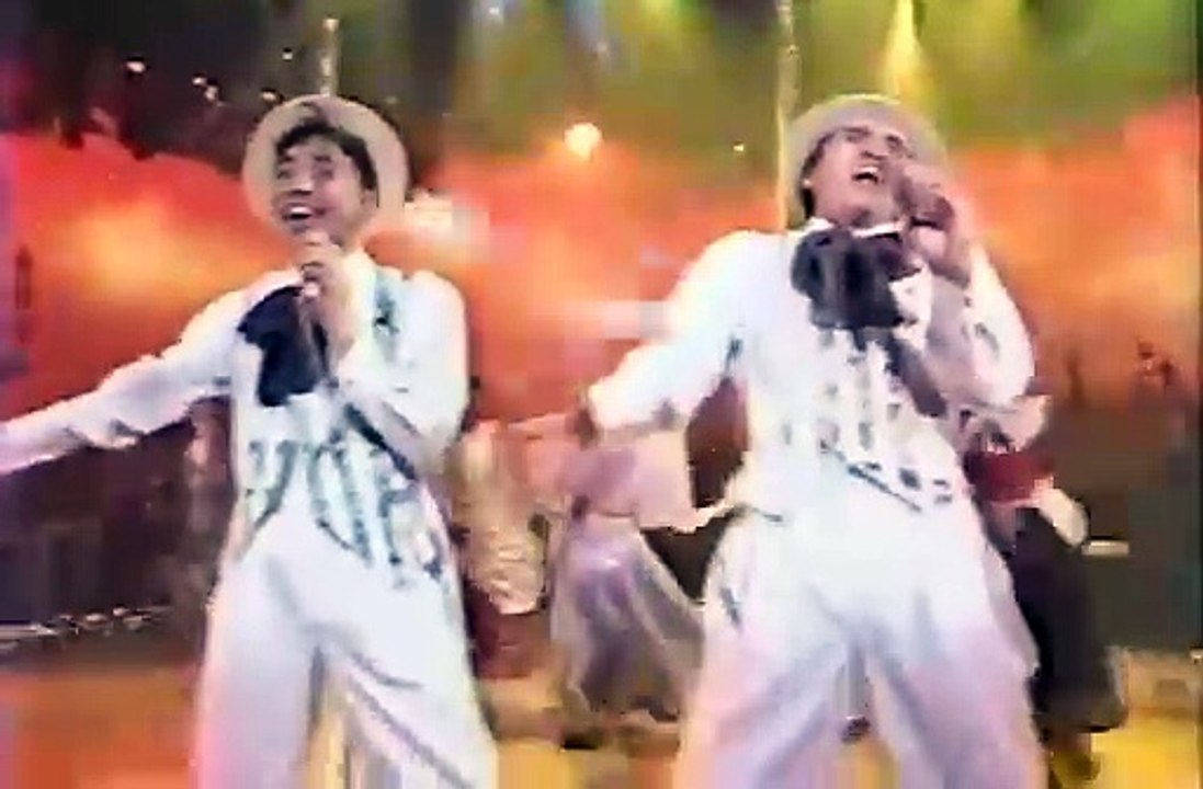とんねるず 「嵐のマッチョマン」ヒットスタジオ(1987年)