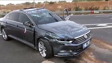 Deuxième accident sur l'autoroute Gaziantep-Şanlıurfa : 6 blessés