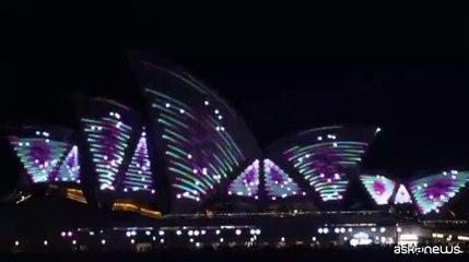 Giochi di laser e spettacoli per i 50 anni della Sydney Opera House