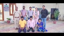 Due to illicit relations, she killed her husband along with her lover, murdered him by rendering him unconscious, three arrested including wife