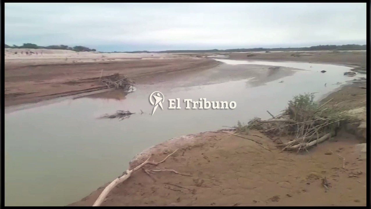 El río Pilcomayo está seco y la gente pide ayuda urgente