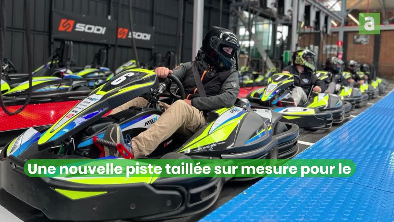 Une nouvelle piste pour le karting d'Escale Aventure