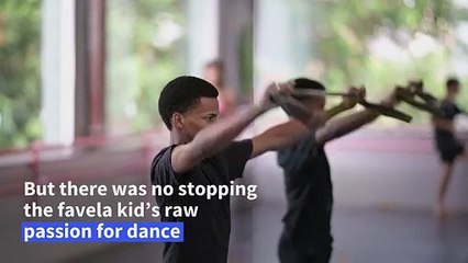 Brazil favela ballet dancer gets his American dream