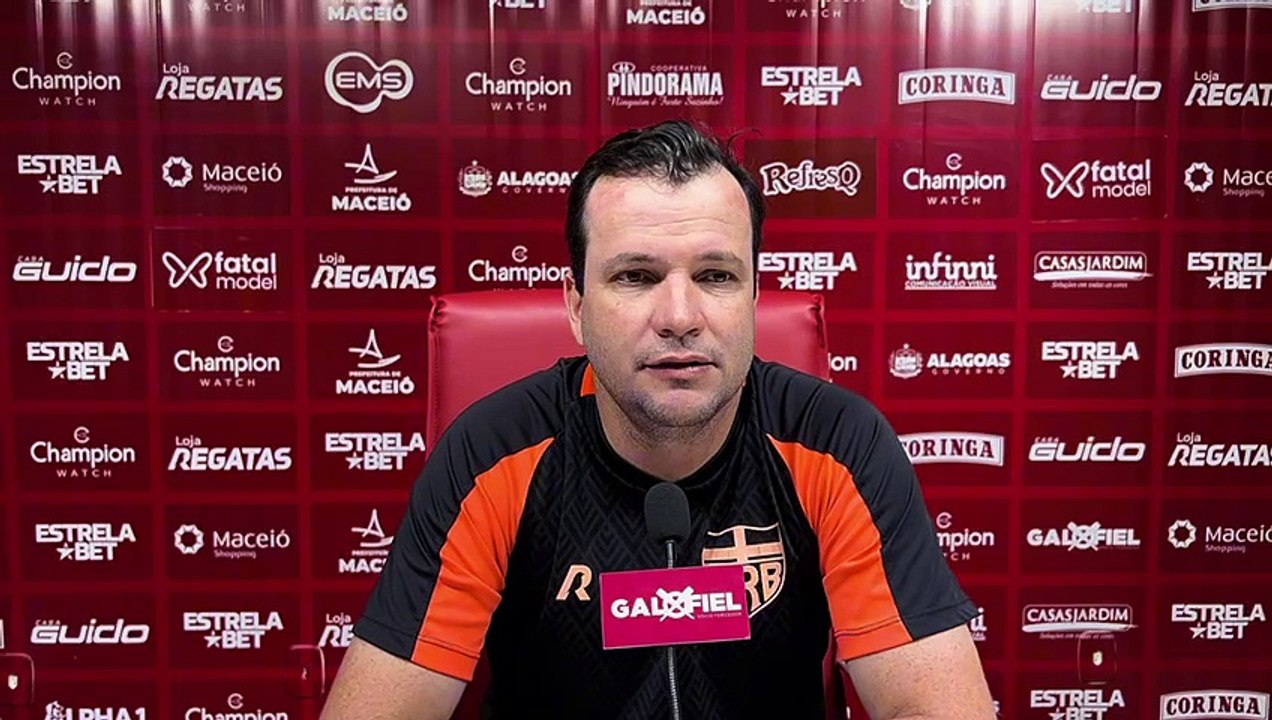 Técnico Daniel Paulista fala sobre campanha do CRB sob seu comando