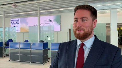 Levelling Up Minister visits Portsmouth International Port