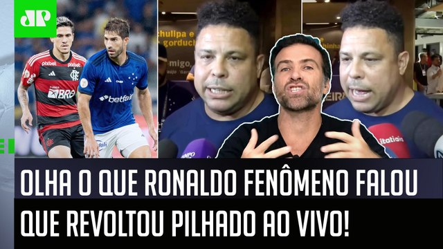 O Ronaldo TÁ DE SACANAGEM, pô! ELE FALOU UM ABSURDO! Declaração no Cruzeiro é DETONADA por Pilhado