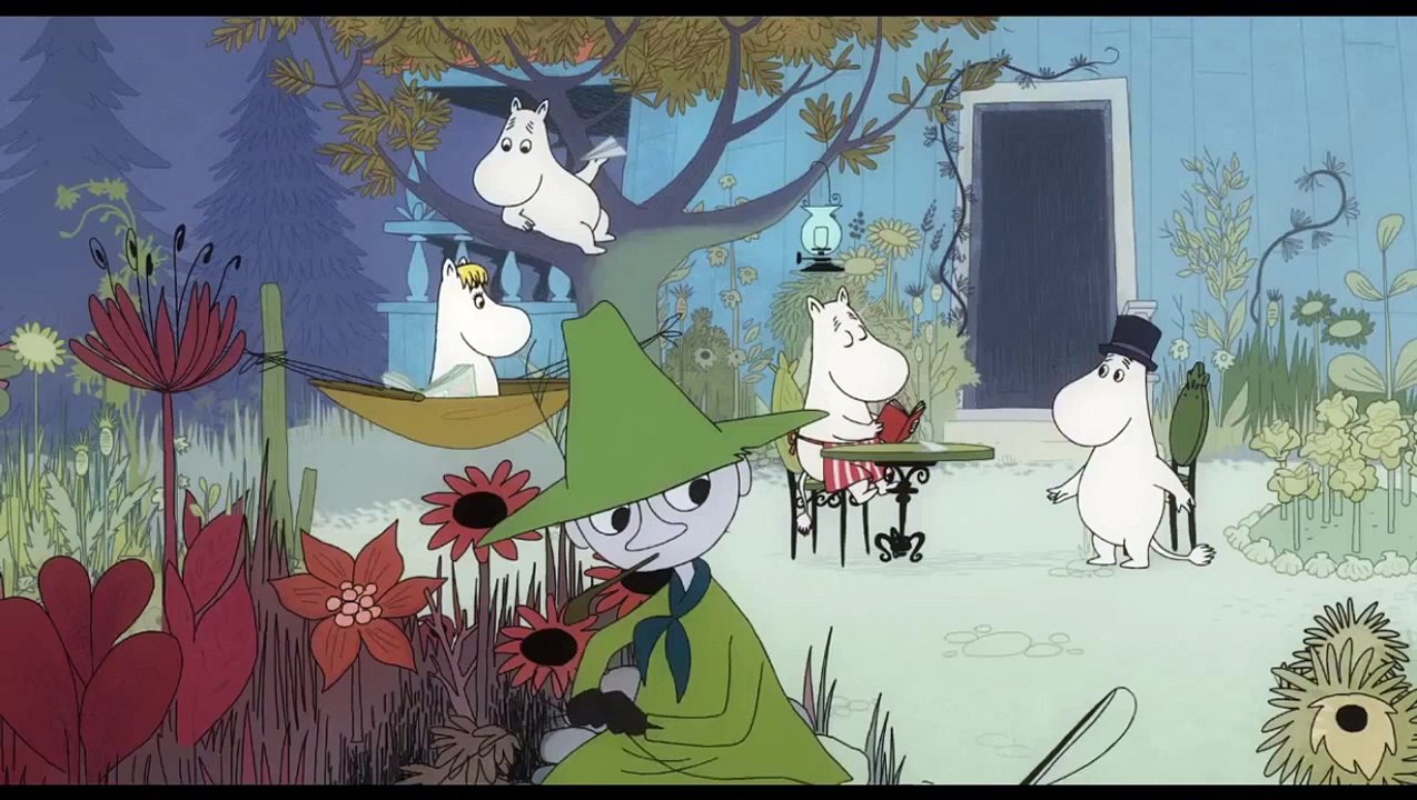 Les Moomins sur la Riviera