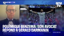 Polémique Benzema: son avocat répond à Gérald Darmanin sur BFMTV