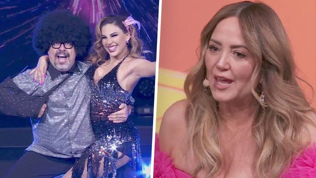 'El Borrego' Nava hizo olvidar su lesión en un impresionante baile con Tefi Valenzuela