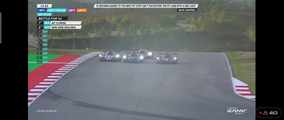 ELMS 2023 4H Algarve Race Vaxiviere Beche Epic Battle for LMP2 Pro-Am Lead