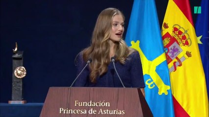 La princesa de Asturias: “El 31 cumplo 18 años y tendré el honor de jurar la Constitución"