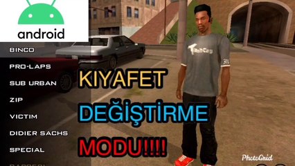 GTA SA Android Kıyafet Değiştirme Modu Kurulumu | GTA SA Android Mods