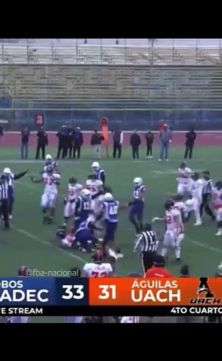 Se quedaron a 2 yardas de ganar, Así de agónico fue el final de uno de los mejores partidos de esta temporada #onefa #touchdown #collegefootball #highlights #americanfootball