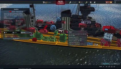 Shcherbakov Light Cruiser - Repair Factory Crafting Event - War Thunder