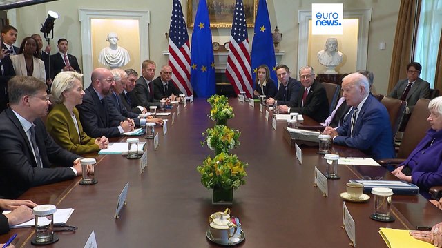 Estados Unidos y la UE muestran un frente unido ante las múltiples crisis internacionales