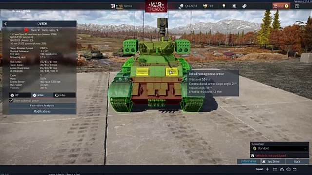 QN506 Chinese Terminator First Impressions - Repair Factory - War Thunder