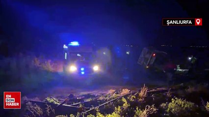 Siverek’te tarım işçileri kaza yaptı