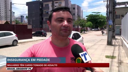Duas mulheres tem carro tomado de assalto em Piedade