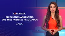 Red Uno Explainer: Elecciones Argentina, los tres posibles resultados