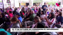 Sufragio femenino: Se cumplen 70 años desde que las mujeres pueden votar y ser votadas en México