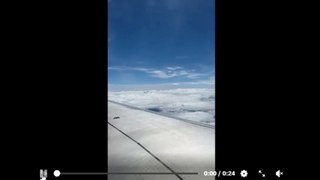 UFO Filmed from Plane over Colombia