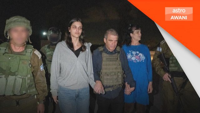 Palestin-Israel: Hamas bebaskan dua tahanan AS