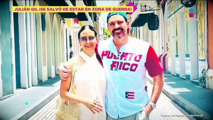 Julián Gil estuvo apunto de quedarse ATRAPADO en Israel: Iba a grabar escenas en ese país