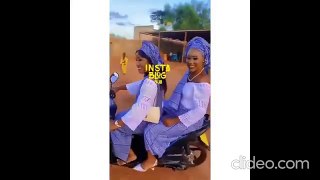 Local Girls Riding Bike To A Slay Queen Wedding