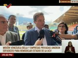 Misión Venezuela Bella realizo remodelación en el Estadio Universitario de Caracas