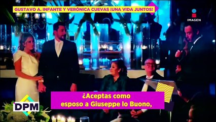 Gustavo Adolfo Infante y Verónica Cuevas CELEBRAN 23 años juntos: Su hijo les manda emotivo mensaje
