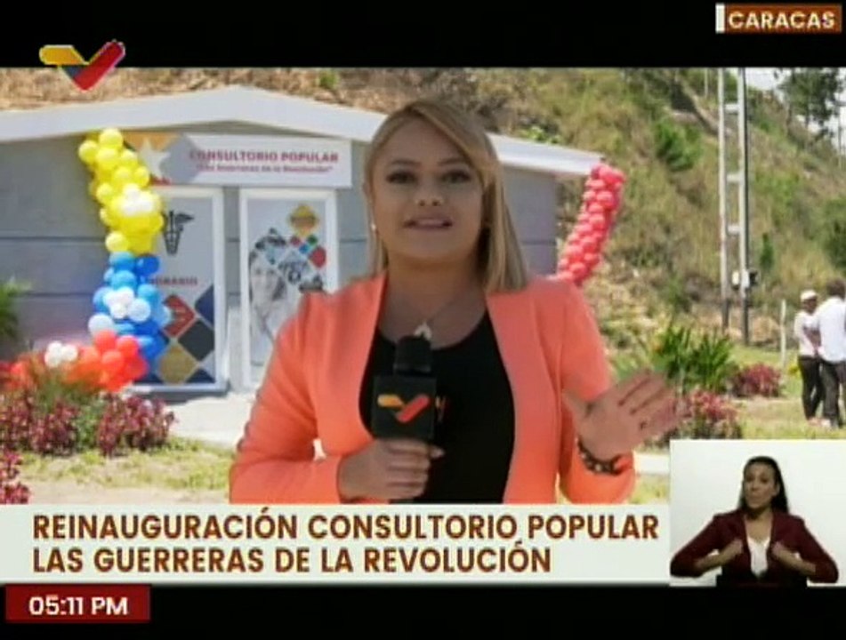 Gobierno Nacional reinaugura el Consultorio Popular Las Guerreras de la Revolución
