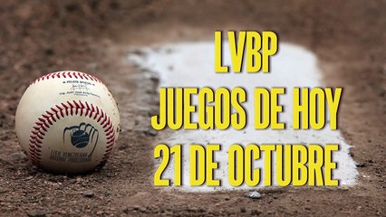 LVBP: estos son los juegos de la primera jornada