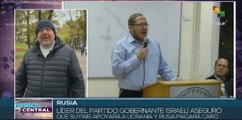 El líder del Partido Gobernante en Israel Likud, Amir Weightman, amenaza a Rusia