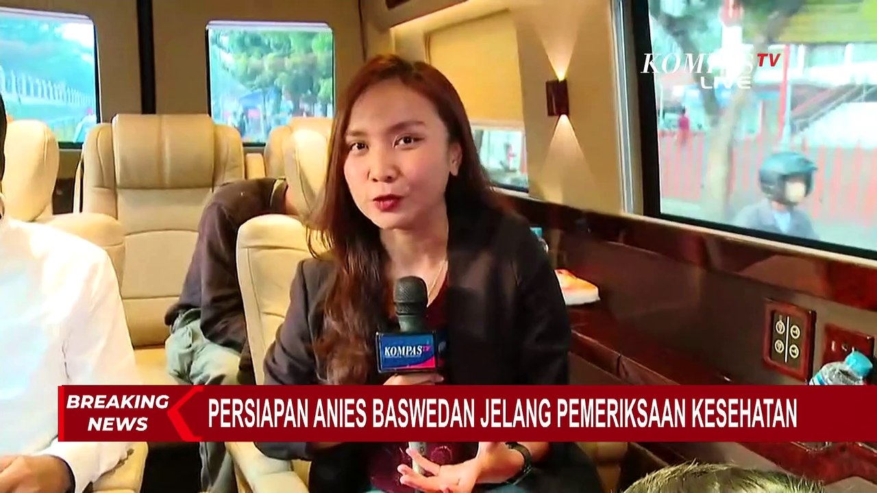 Persiapan Tes Kesehatan Capres-Cawapres, Ini Barang-barang yang Dibawa Anies Baswedan!