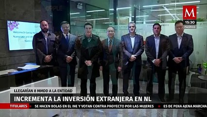 Samuel García incrementa inversiones extranjeras en Nuevo León