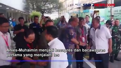 Pasangan Anies-Muhamin Jalani Tes Kesehatan di RSPAD Gatot Soebroto Pagi Ini