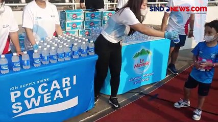 Intip Keseruan Pelari Anak-Anak Berlomba dalam Ajang Maratoonz di Jakarta Marathon 2023