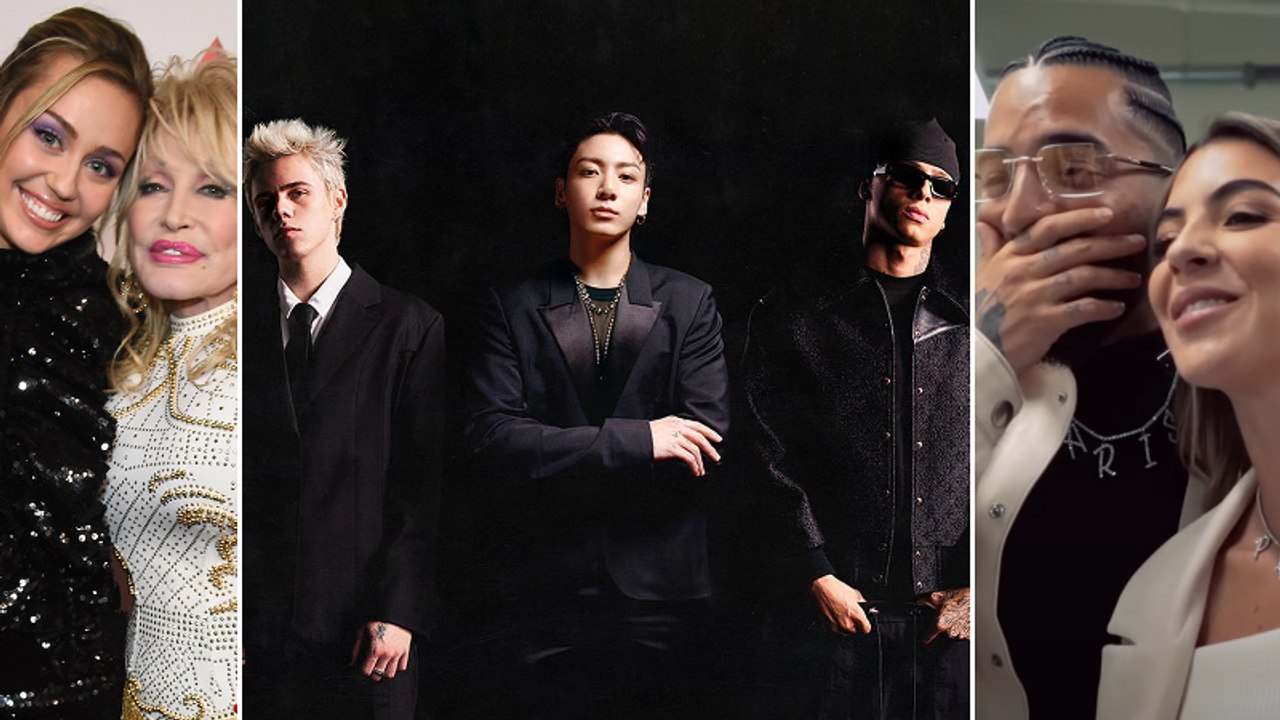 Maluma Reveals He’s Going to Be A Father, New Music From Jung Kook, Dolly Parton & More | Billboard News