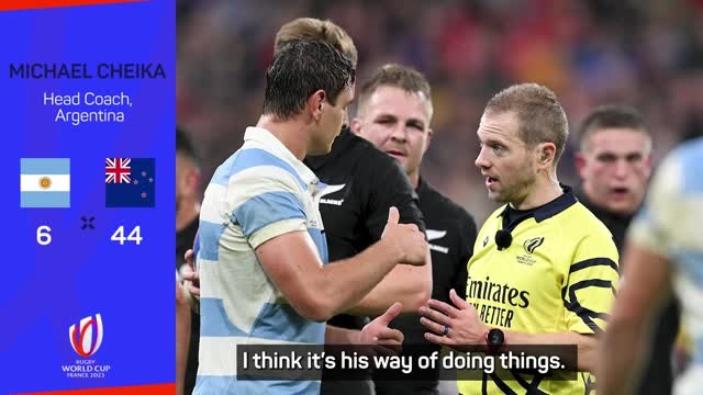 Cheika slams referee in New Zealand semi-final thrashing