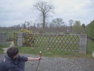 Fusée a eau ralenti