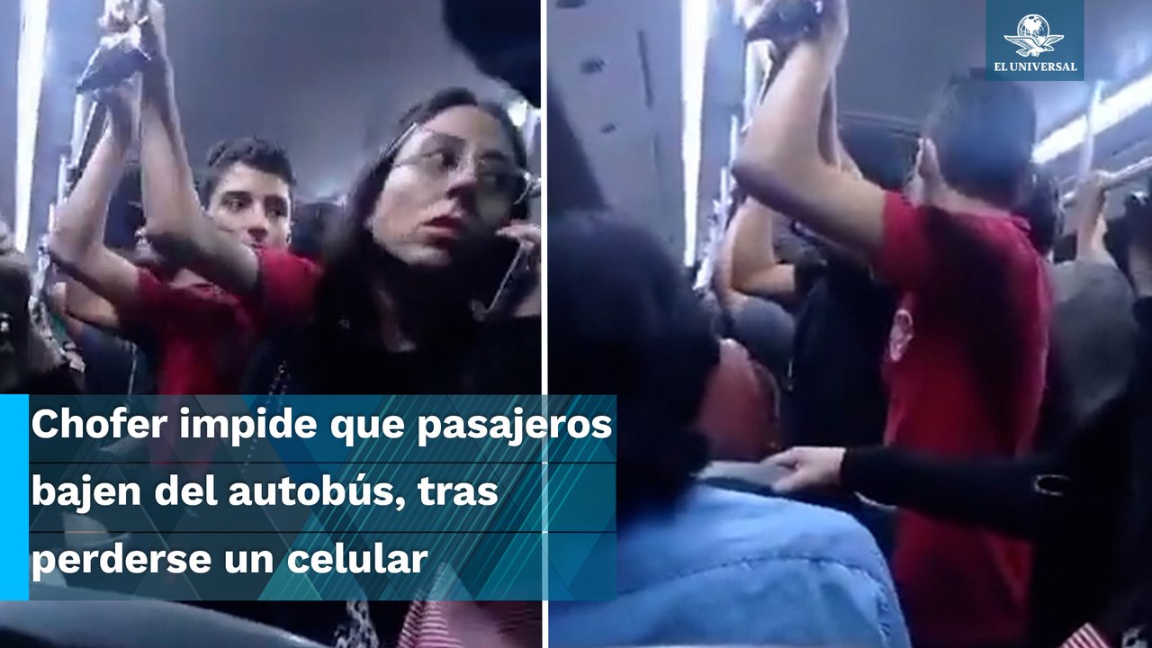 “Me van a descontar más que el celular”: Chofer...