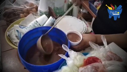 La "paisanita" lleva veinte años realizando antojitos en Nanchital con sazón del Istmo