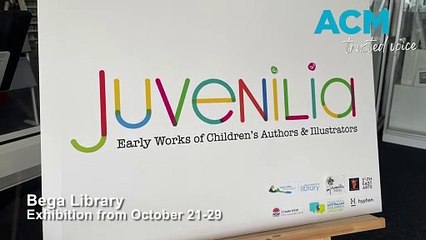 Juvenilia exhibition at Bega Library, 21-10-23, Bega District News